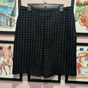 Brooks Brothers Houndstooth Skirt
